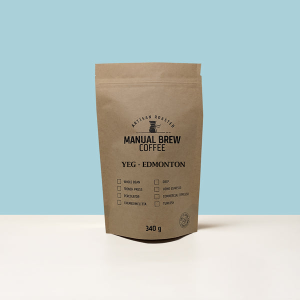 Manual Brew YEG-Edmonton 340 g in 100% Compostable Bag